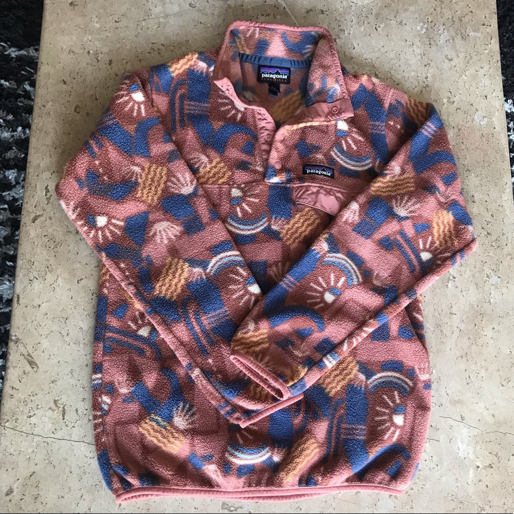 Patagonia Snap Pullover Synchilla fleece